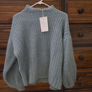 BNWT Sézane Olric Water Green